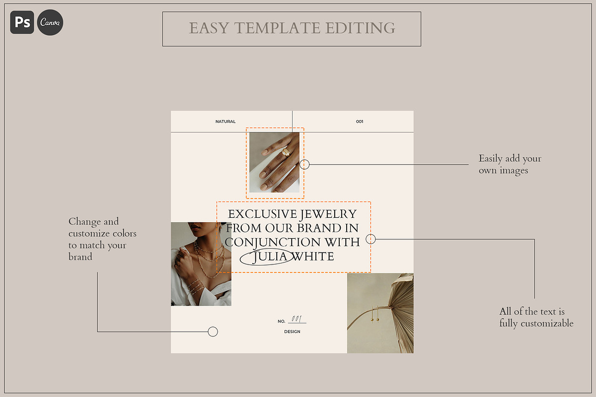 CANVA & PS / Create Your Brand, a Social Media Template by Simple có (Photo 3 of 13)