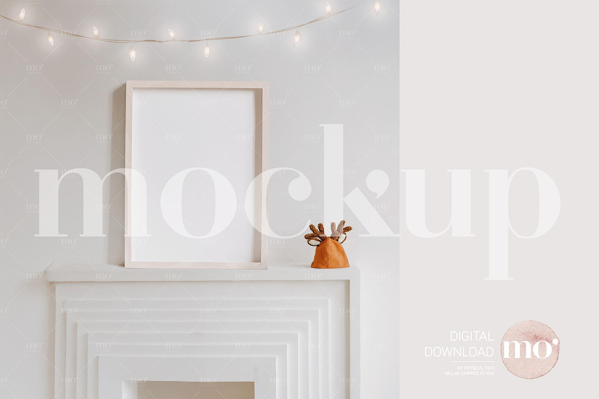 A3 Nursery Frame Mockup, a Product Mockup by MoMockups (Photo 2 of 4)