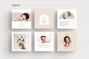 Esthetician Instagram templates, a Social Media Template by LiliesandBerries (Thumbnail 8 of 23)