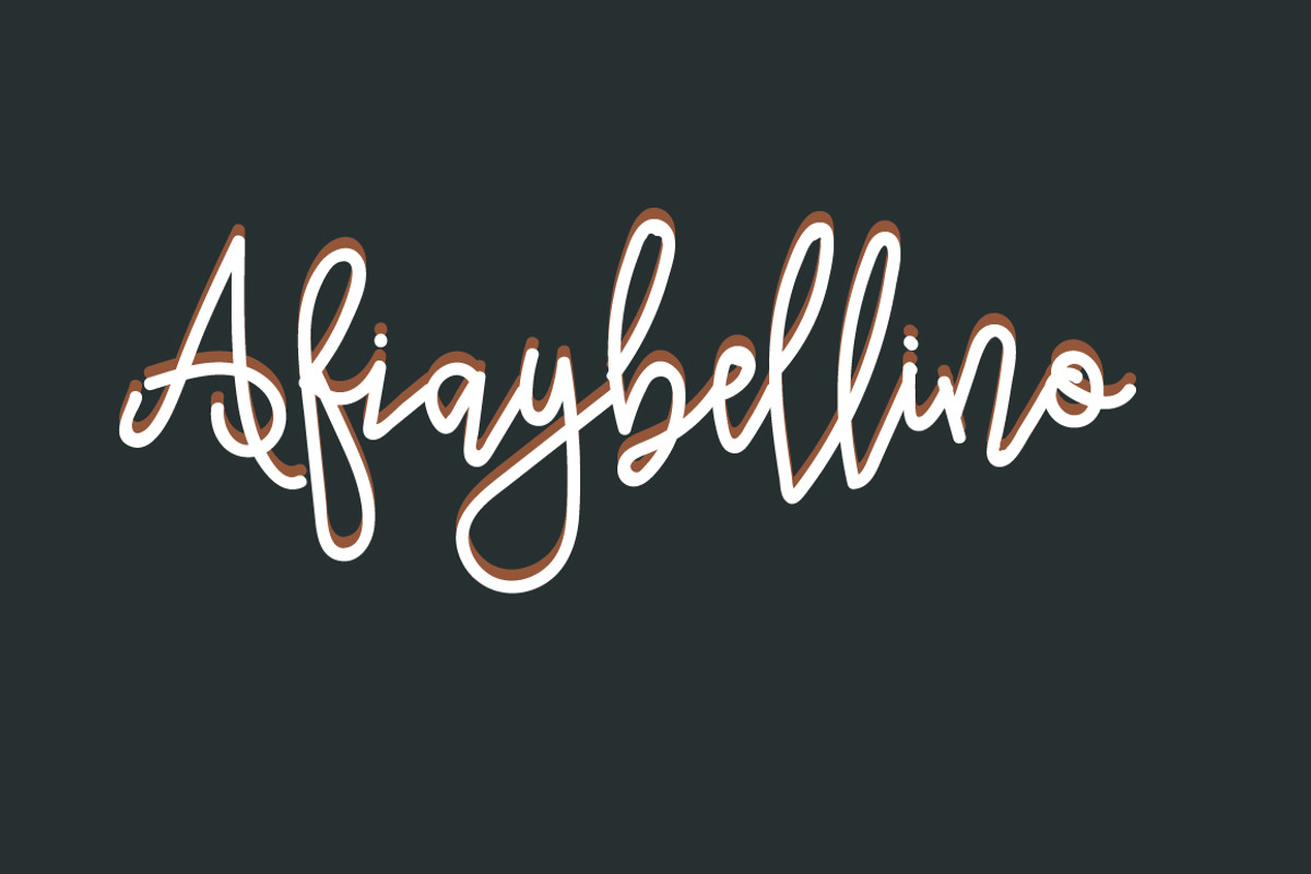 Soxcel Flange Script Font preview 2