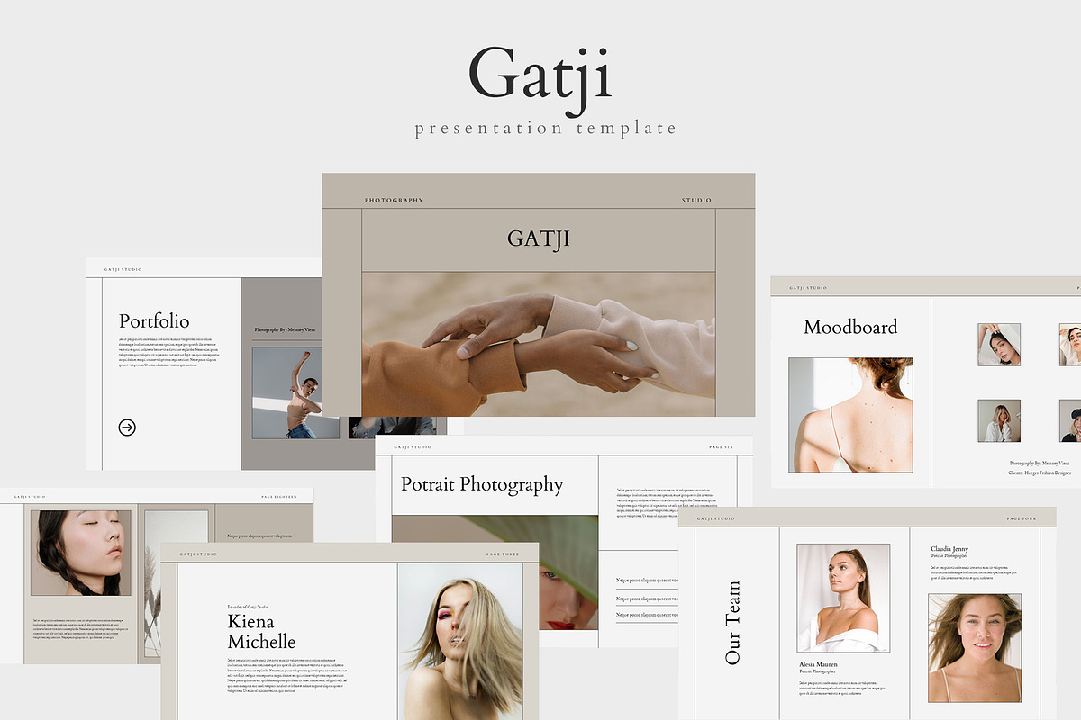 Gatji - Powerpoint Template, a Presentation Template by eunavia (Photo 1 of 6)