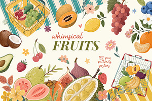 Whimsical Fruits kit