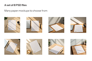 Minimalist A4 Stationary Mockup Pack, a Stationery Template by Mock It Up (Thumbnail 2 of 4)