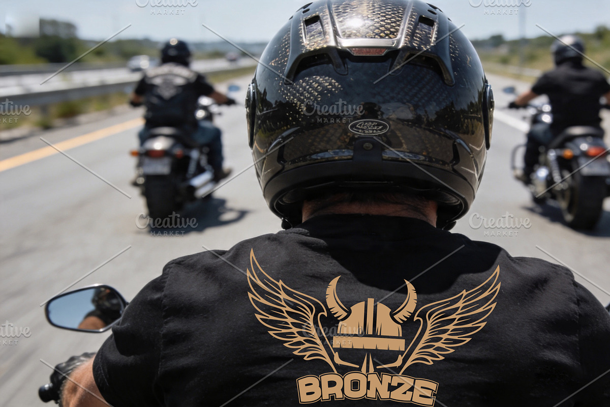 Viking Bronze Helmet Logo, a Branding & Logo Template by Atlantis X Nurman Arbai (Photo 2 of 4)