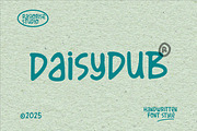 Daisydub a Handwritten Font, a Handwritten Font by Rasiorise Studio (Thumbnail 1 of 12)