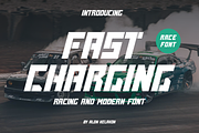 Fast Charging, a Sans Serif Font by alon kelakon (Thumbnail 1 of 6)