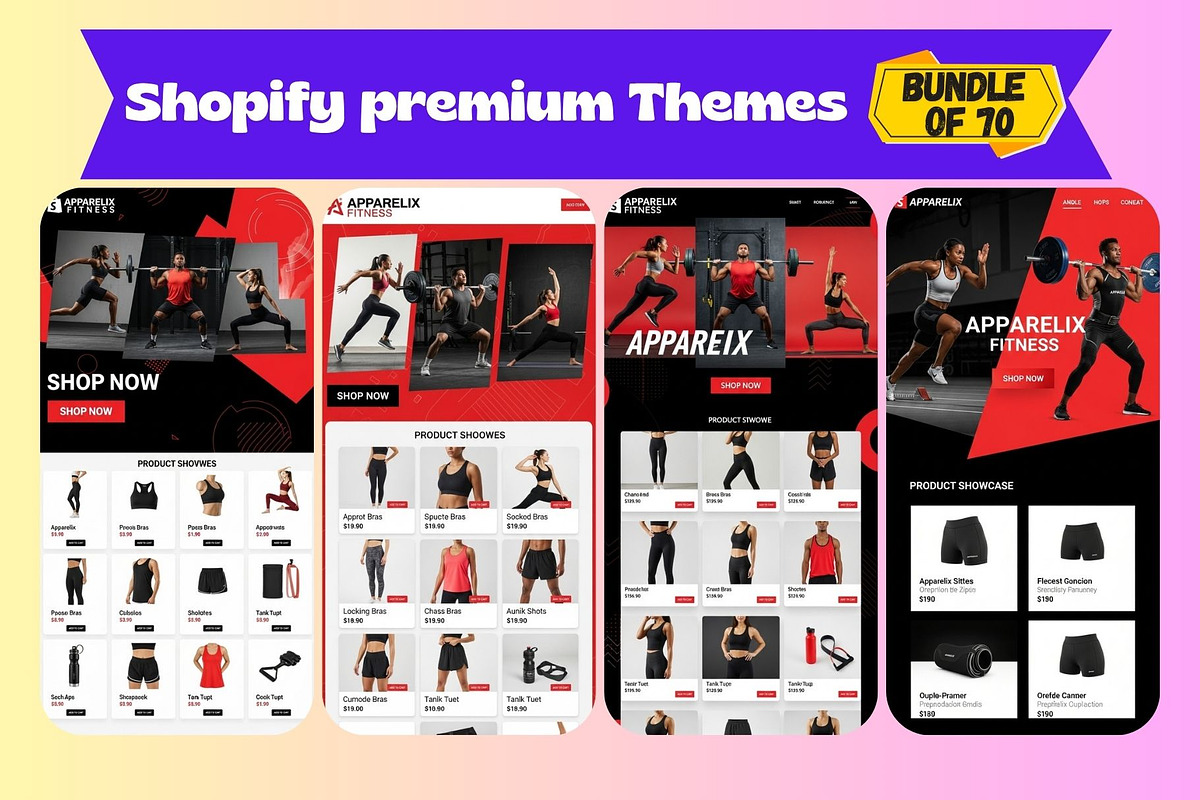 Shopify Premium Themes Bundle 50, a Shopify Template by Aban's World (Photo 15 of 59)