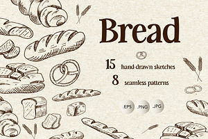 Bread. Sketches and patterns