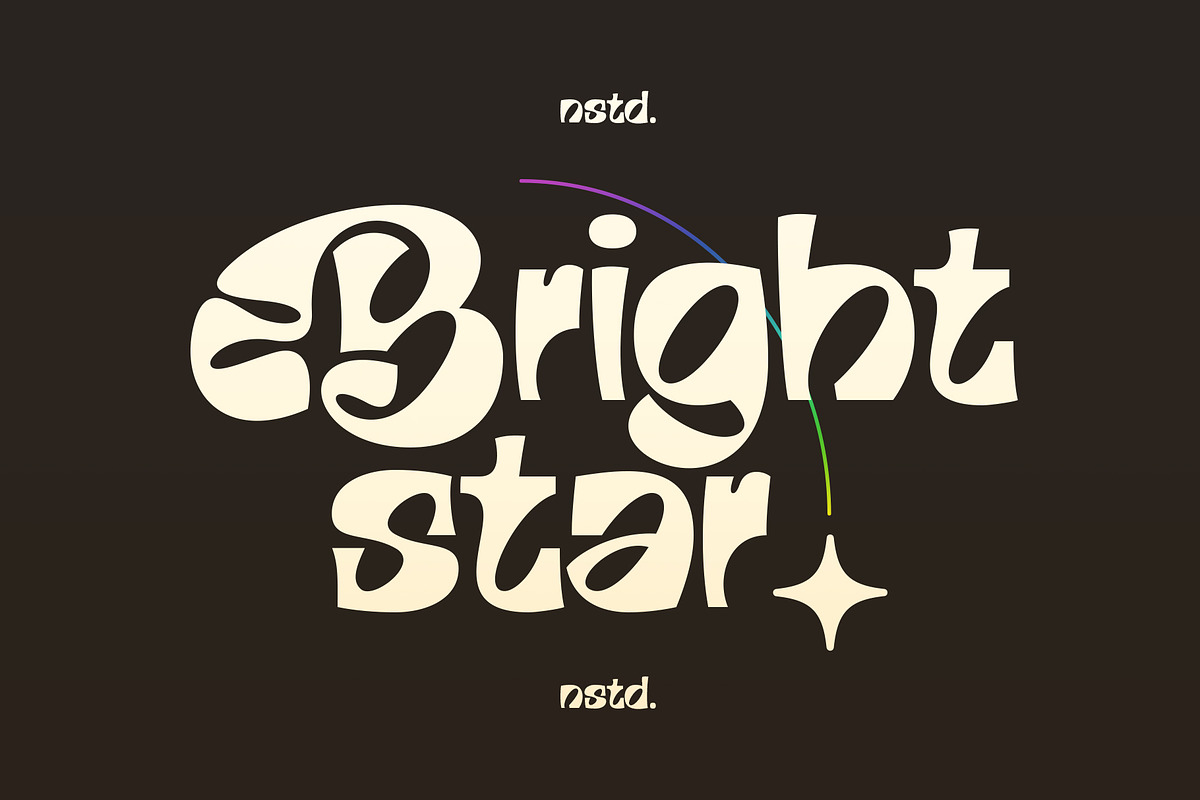 Bright Star, a Font by nurrontype (Photo 1 of 12)