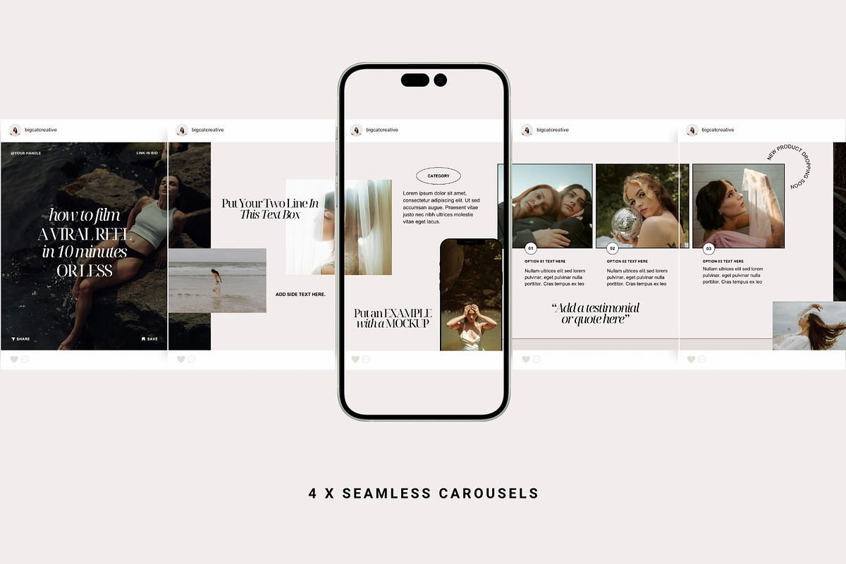 Nyx Social Media Templates preview 3