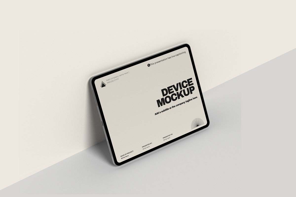 iPad Pro Mockup, an iPad Mockup by ulfatunnazira (Photo 8 of 8)