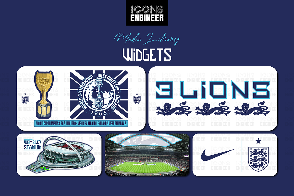 England Theme Pack | Home Kit, an Icon by IconsEngineer (Photo 5 of 11)