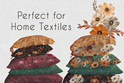 Autumnal Elegance pattern collection, a Pattern Graphic by Nora Gad (Thumbnail 13 of 19)