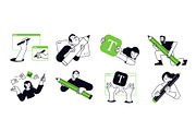 Write the next success story, a Person Illustration by PureSolution (Thumbnail 3 of 6)