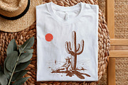 Retro Cowgirl Cactus png, Western, an Illustration by SharpMarketplace (Thumbnail 5 of 9)