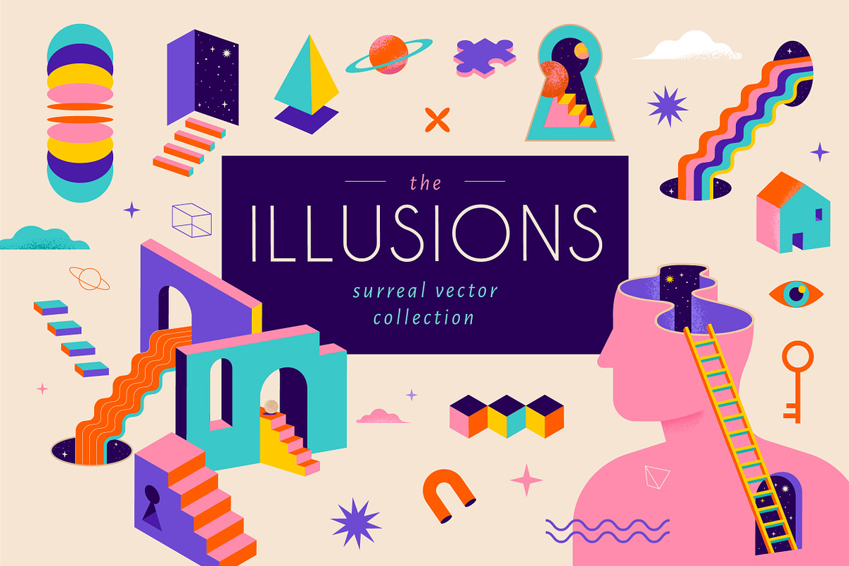 Illusions, Surreal collection, a Decorative Illustration by Marish (Photo 1 of 12)
