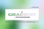 22 Grainy Gradient Backgrounds, a Background Graphic by Side Project (Thumbnail 1 of 11)