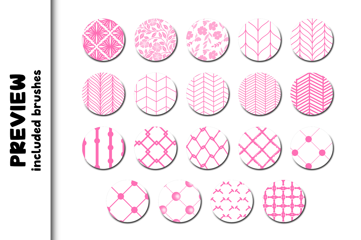 Building Patterns 2.0 for Procreate, a Brush Add-On by Design av MAD (Photo 4 of 9)