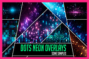 250+ Dots Neon Overlay Effects, an Object Graphic by Mikel Blazgad (Thumbnail 4 of 14)
