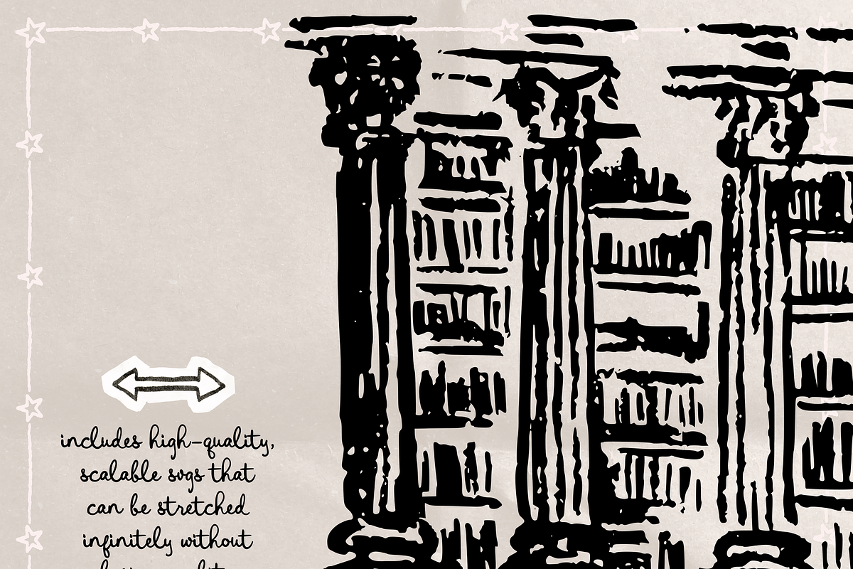 University Clipart, College Vectors, an Education Illustration by The October Creative (Photo 3 of 13)