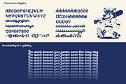 Bassball & Varsity fonts, a Script Font by panakota studio (Thumbnail 11 of 18)