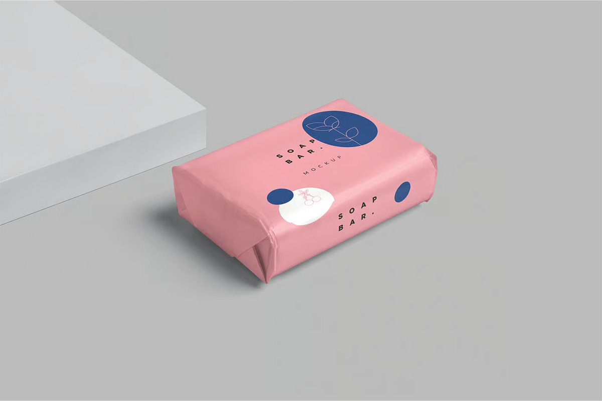 Soap Wrapper Mockups, a Packaging Mockup by megostudi0 (Photo 7 of 7)