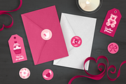 Valentine Elements, a Pattern Graphic by miumiu (Thumbnail 5 of 5)