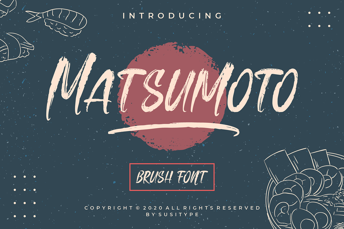 Matsumoto, a Handwritten Font by SusiType (Photo 1 of 8)