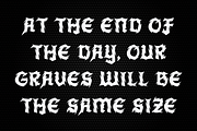 Dark Age Black Metal Font, a Blackletter Font by Tigadestd Type (Thumbnail 4 of 10)