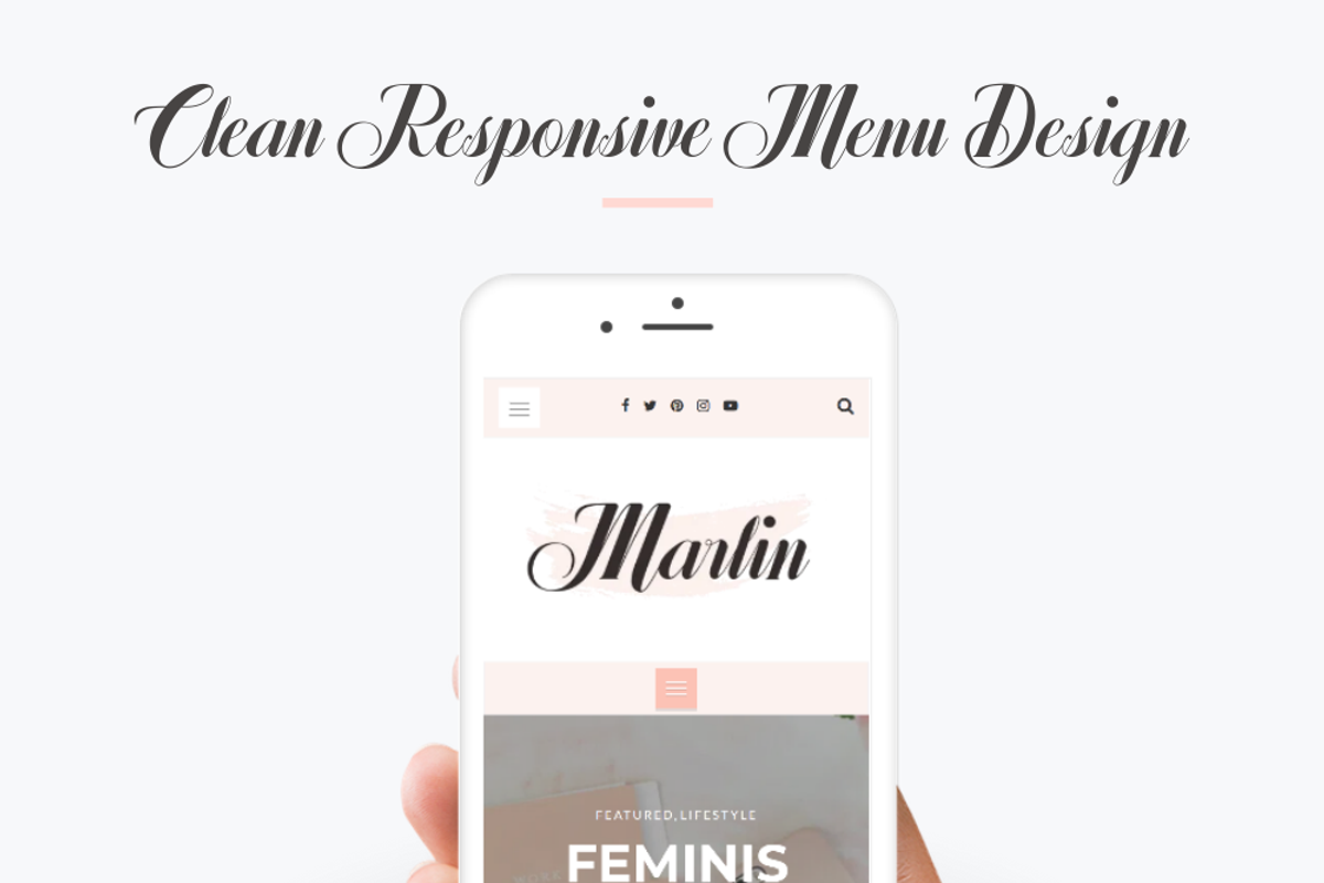 Marlin - Feminine WordPress Theme, a WordPress Template by VolThemes (Photo 4 of 4)