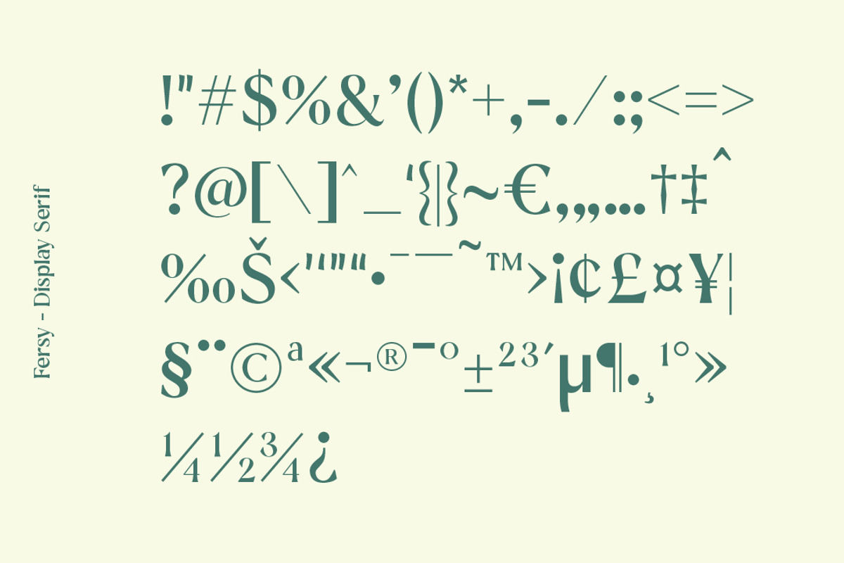 Fresy - Display Serif, a Serif Font by Nian Keun Studio (Photo 16 of 16)