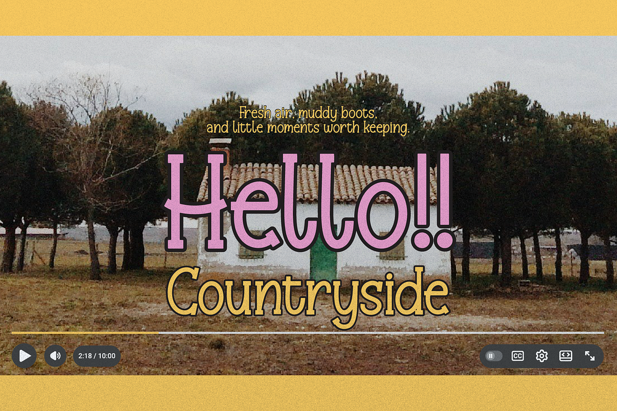 Rosie Peachy | Playful Hand Drawn, a Handwritten Font by gracetype_studio (Photo 2 of 12)