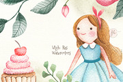 Alice's Tea Party, an Animal Illustration by Flora+Bear (Thumbnail 3 of 4)