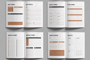 Daily Goals Planner Template