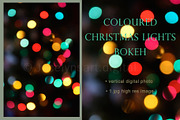 Coloured Christmas Lights Bokeh Pic, a Holiday Photo by artbyjocelyn.digital (Thumbnail 1 of 2)