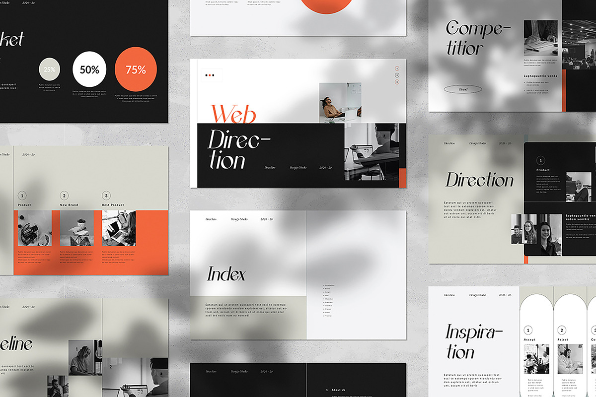 Web Direction Template, a Presentation Template by WhiteGraphic (Photo 7 of 7)