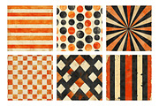 Vintage Halloween Digital Papers, a Pattern Graphic by SinaCreation (Thumbnail 2 of 5)