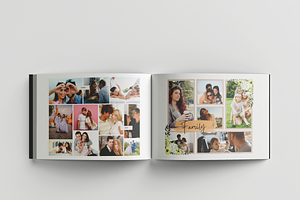 Photography Album Template For Canva