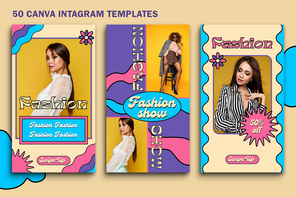 Canva Instagram Fashion Templates, a Social Media Template by Vectorheroes (Photo 11 of 11)