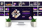 Creative Learning - Education PPT, a Presentation Template by Deepslide Studio (Thumbnail 6 of 6)