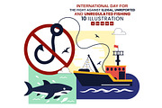 10 Illegal and Unregulated Fishing, an Animal Illustration by denayunebgt (Thumbnail 1 of 4)