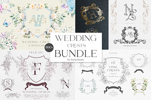 Wedding Crests Bundle.