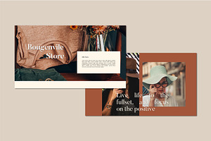 Bougenvile Fashion Google Slides