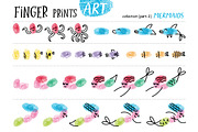 Finger prints ART (part 4), an Education Illustration by Alena Razumova (Thumbnail 6 of 13)
