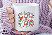 Cute Christmas Friends PNG Bundle, an Illustration by Daily.Designs (Thumbnail 3 of 10)