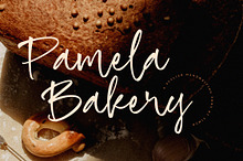 Pamela Bakery Font