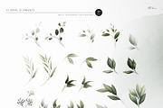 Green leaves - greenery clipart, an Illustration by ollalya (Thumbnail 10 of 12)