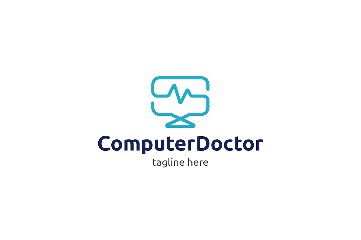 Computer Doctor Logo, a Branding & Logo Template by RocketArt