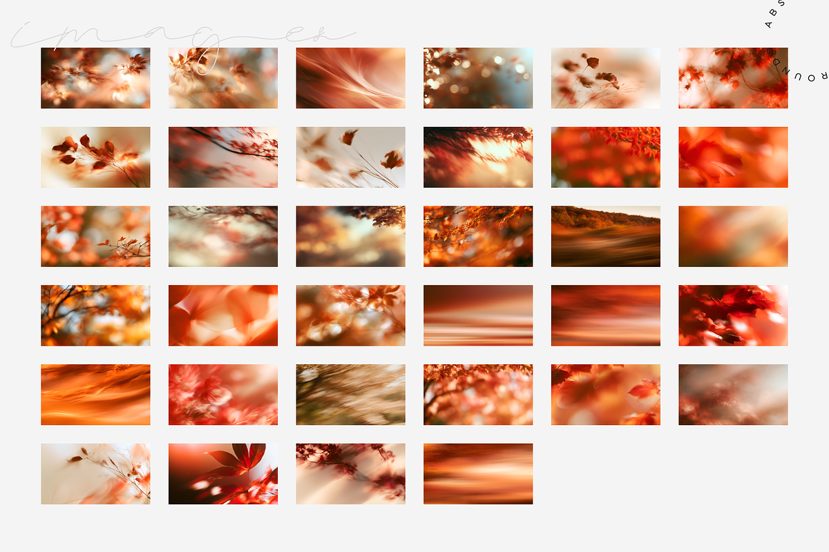 Abstract Autumn Dreams Backgrounds, a Background Graphic by Lumeno (Photo 4 of 7)