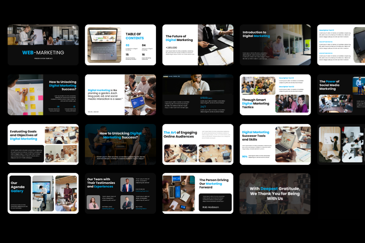 Web - Digital Marketing Presentation preview 2